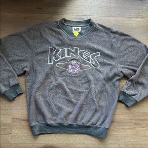 Sacramento Kings Rare Vintage Lee Sports Sweater ! Medium